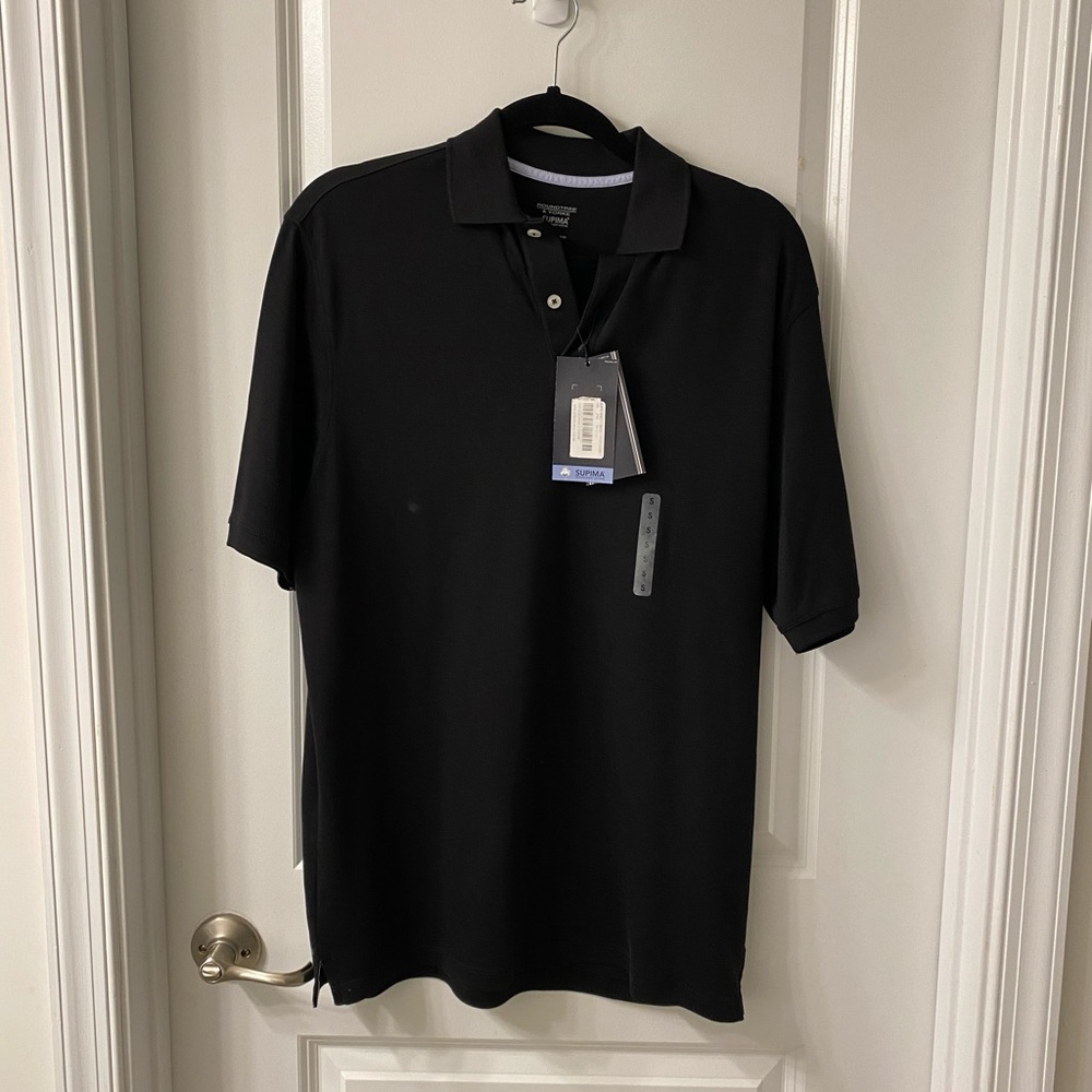 Short-Sleeve Supima Solid Polo